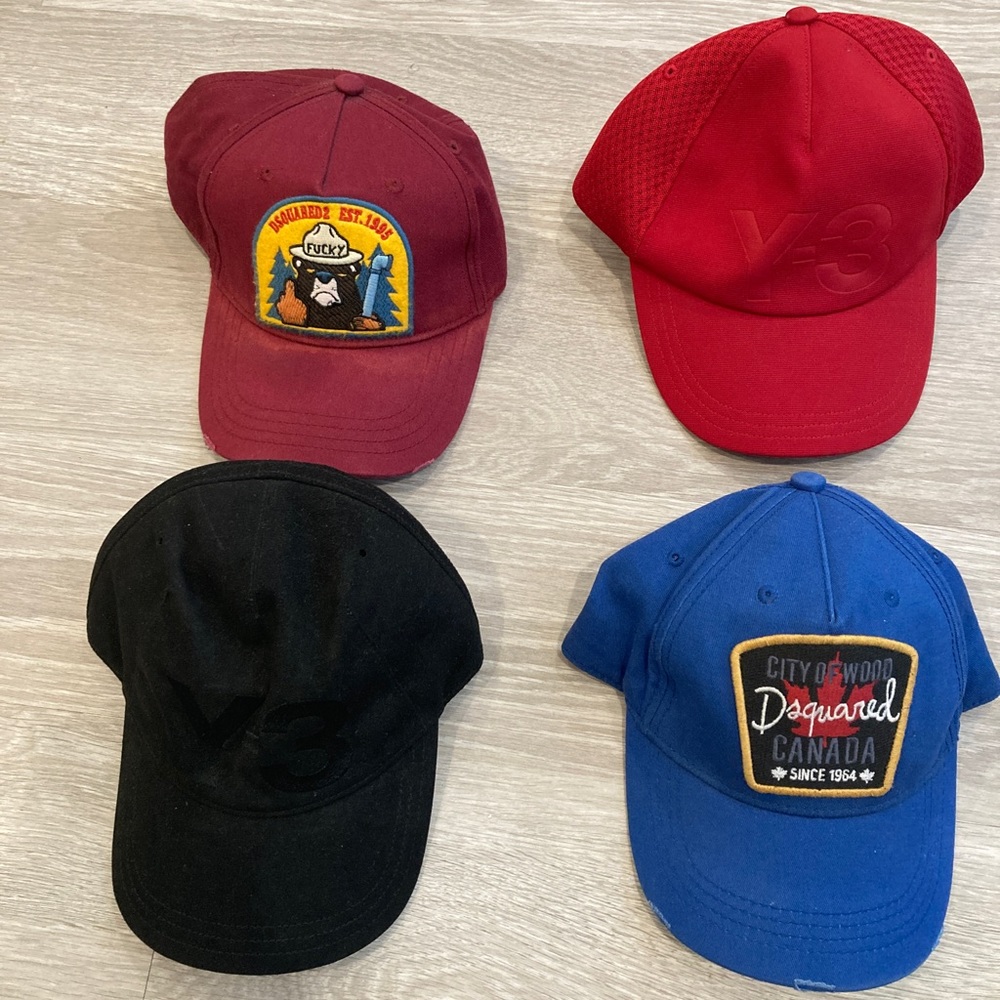 Cap bundle 2 Dsquared2 2 Y3